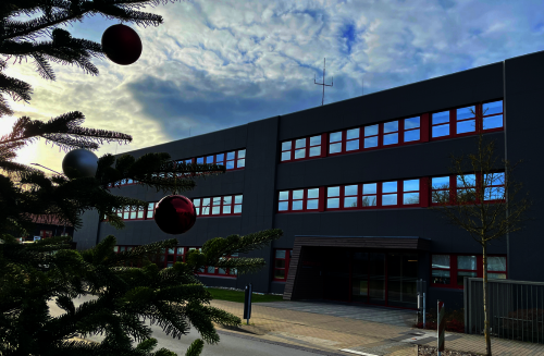 Blick auf das Gebäude der Stadtwerke Bad Salzuflen