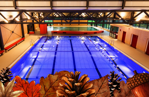 Blick aufs Schwimmerbecken